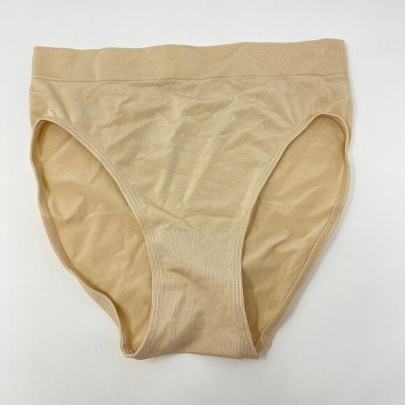 Wacoal Size 6 Nude Panties High Cut High Waist Classic - Picture 1 of 4